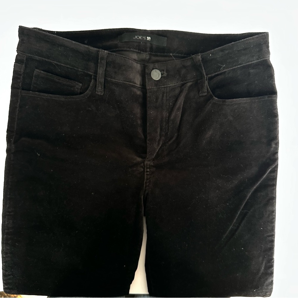 Black Velvet Jeans size 28, Joe’s, skinny